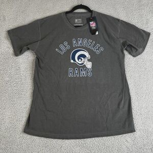 Los Angeles Rams T Shirt Men L Gray NFL Pro Line Fanatics Football Fan